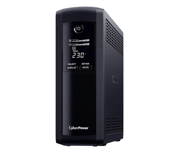 CYBERPOWER VP1200ELCD-FR 1200VA / 720W / 5xFR / AVR / LCD / RJ45 - 573905 - zdjęcie